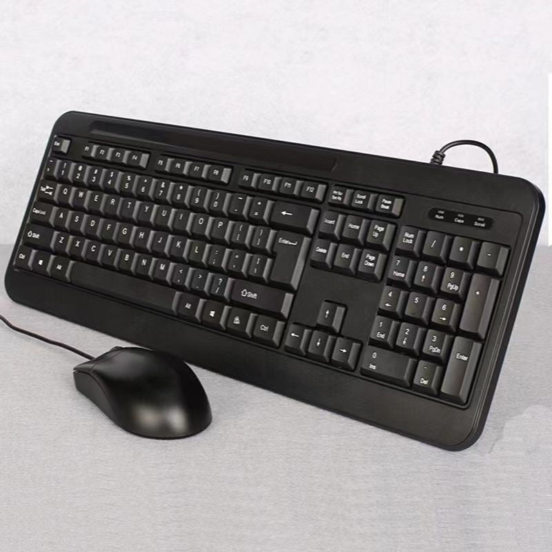 SCYGMY Computer keyboards Quiet USB Wired Computer Keyboard, Full Size Keyboard Compatible for Laptop, PC, Gaming, Black