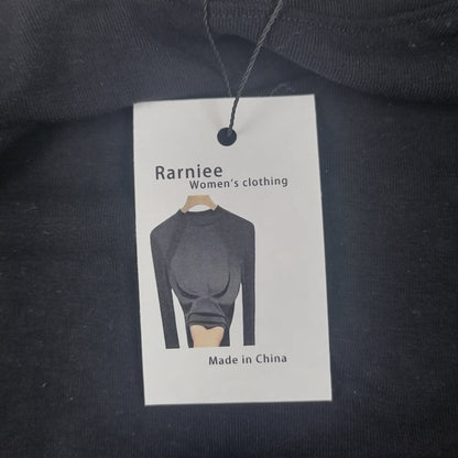 Rarniee Women's clothing  New spring and autumn bottoming shirts, long sleeves, elastic and slim tops