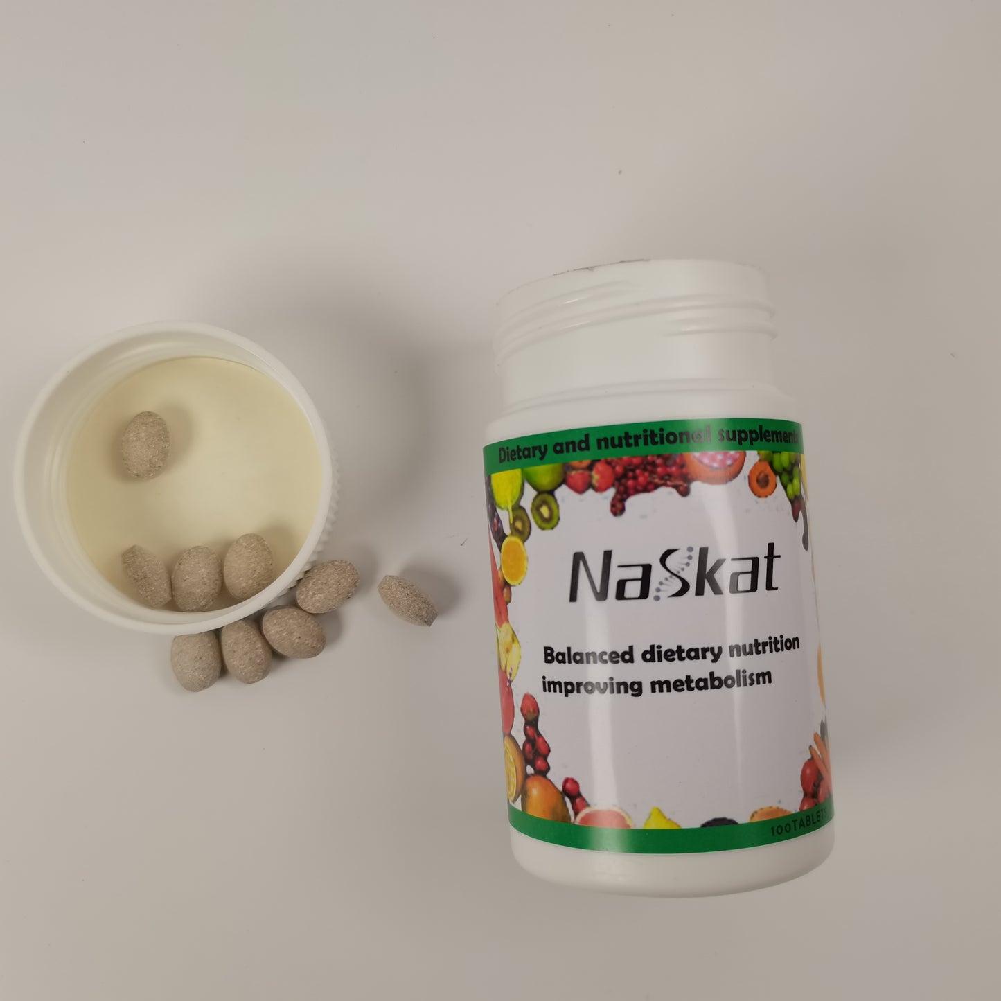 Naskat Dietary and nutritional supplements-Natural Balance of Vitamins Minerals - 100 Veggie Tablets