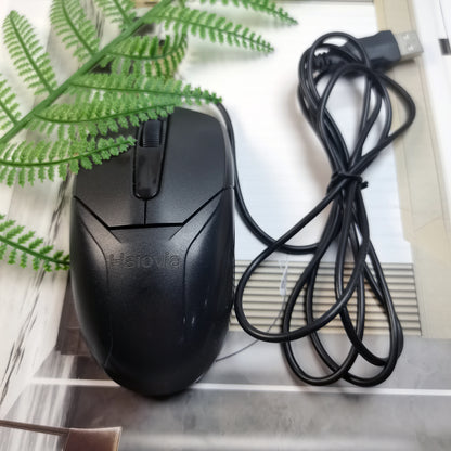 Haiovia Computer mouse,Reliable and Ergonomic Wired Computer Mouse for Everyday Use