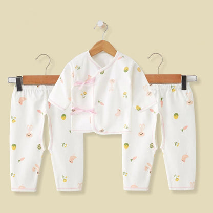 Infant Wear Spring Summer Print Cartoon Newborn Clothing