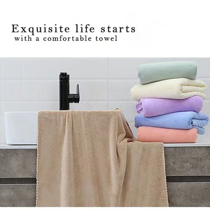 Jeamixmess Bath towels, Quick-Dry Oversize Bath Towel, 100% Cotton, 70*140CM