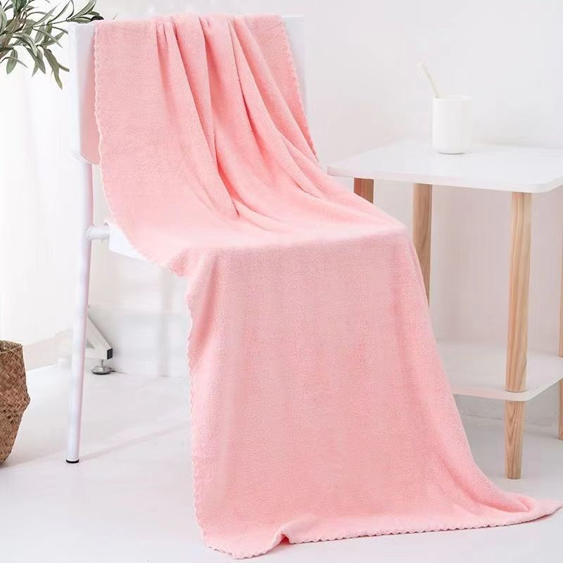 Jeamixmess Bath towels, Quick-Dry Oversize Bath Towel, 100% Cotton, 70*140CM