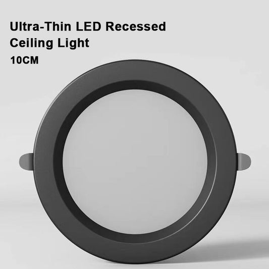 ZJZYTG Ceiling lights, Ultra-Thin LED Recessed Ceiling Light, 3000K, 12W, 4Pcs