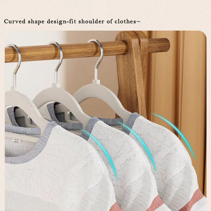 Topupth Clothes drying hangers, Plastic Clothes Hangers Non-Slip Space Saving 20 Pack