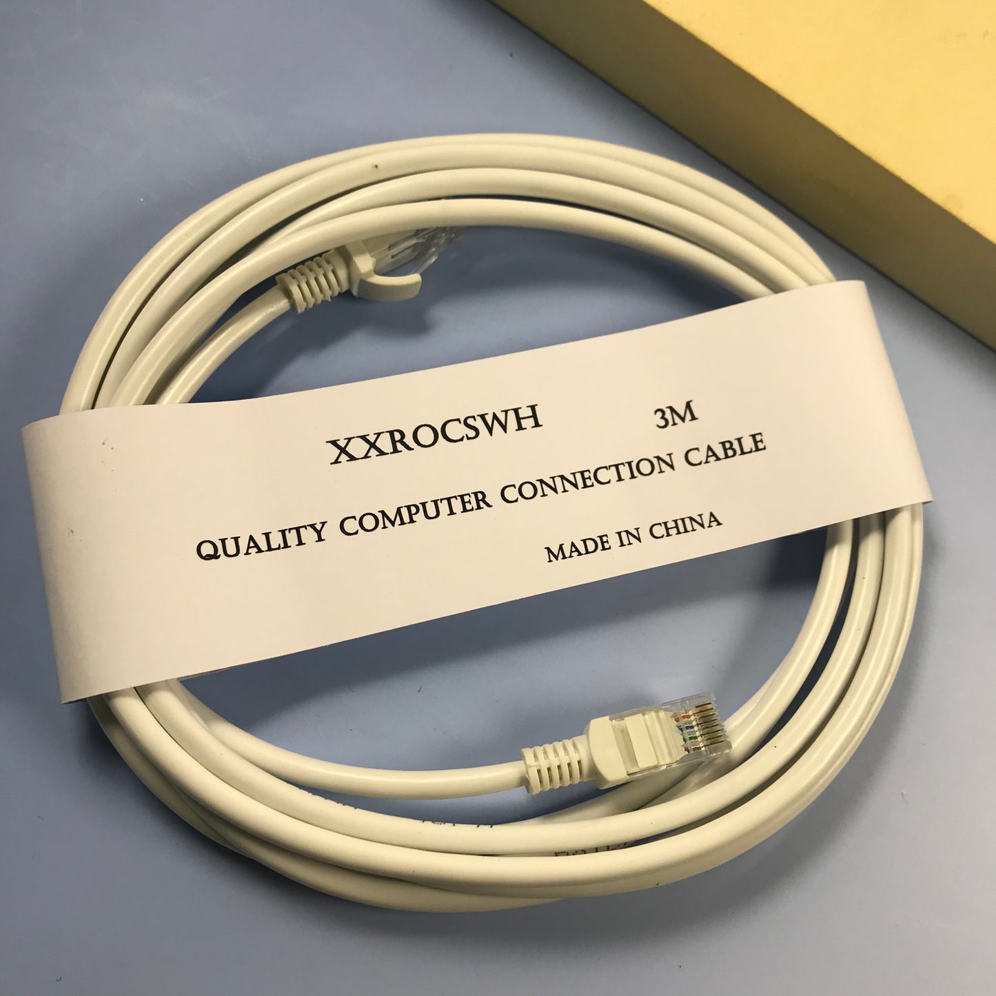 XXROCSWH Computer cables, CAT 6 Ethernet Cable, Home network cable broadband connection cable