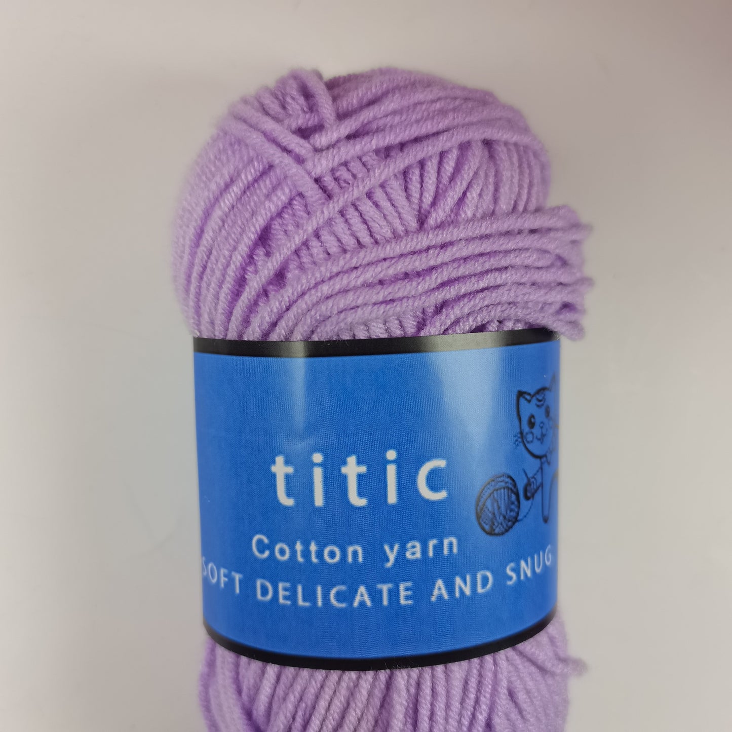 titic Cotton yarn, Synthetic yarn Medium Worsted yarn for Colorful Craft, 4 Pcs