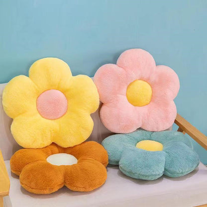 wofleon Cushions, Flower-Shaped Seat cushion, soft and comfortable chair cushion, 2 Pcs