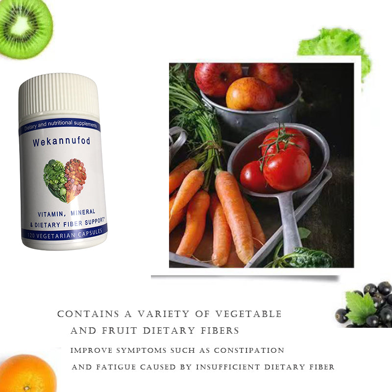 Wekannufod Dietary and nutritional supplements, Rich in vitamins and minerals, promoting metabolism and enhancing vitality