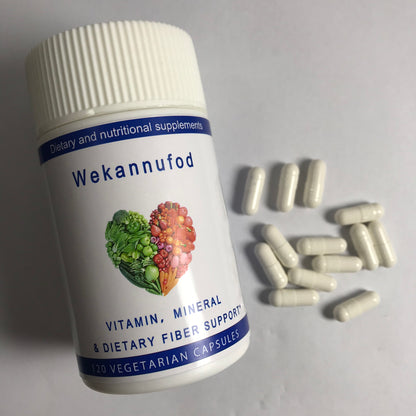 Wekannufod Dietary and nutritional supplements, Rich in vitamins and minerals, promoting metabolism and enhancing vitality