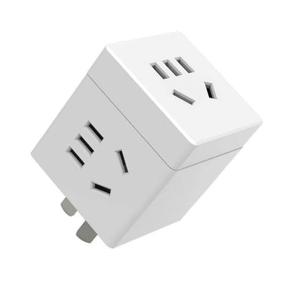 Veelink Electrical adapters, 3 Way Electrical Outlet Multi plug socket extender, Universal Travel Adapter