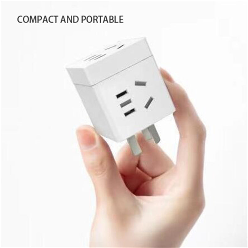 Veelink Electrical adapters, 3 Way Electrical Outlet Multi plug socket extender, Universal Travel Adapter