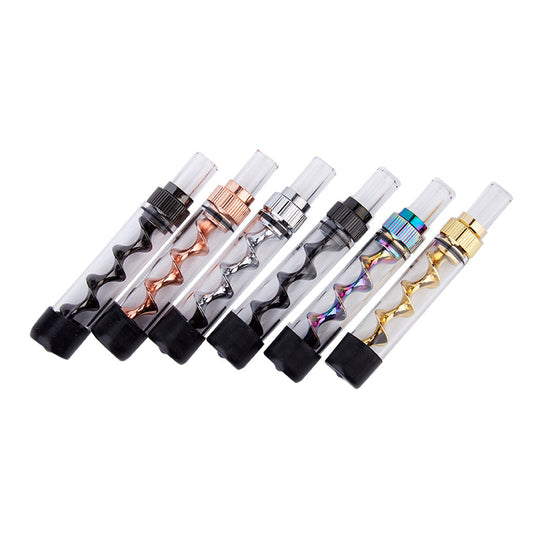 Top Quality Tobacco Dry Herb Kit Portable Mini Herbal for Tobacco Grinder Filter Smoking Pipe Accessory