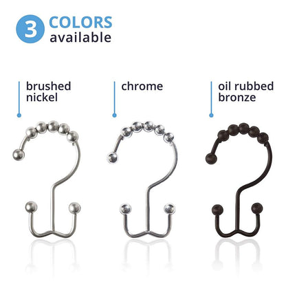 High Grade 304 Stainless Steel Shower Curtain Hooks