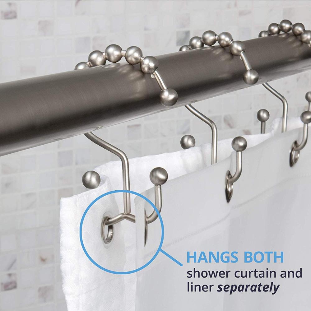 High Grade 304 Stainless Steel Shower Curtain Hooks