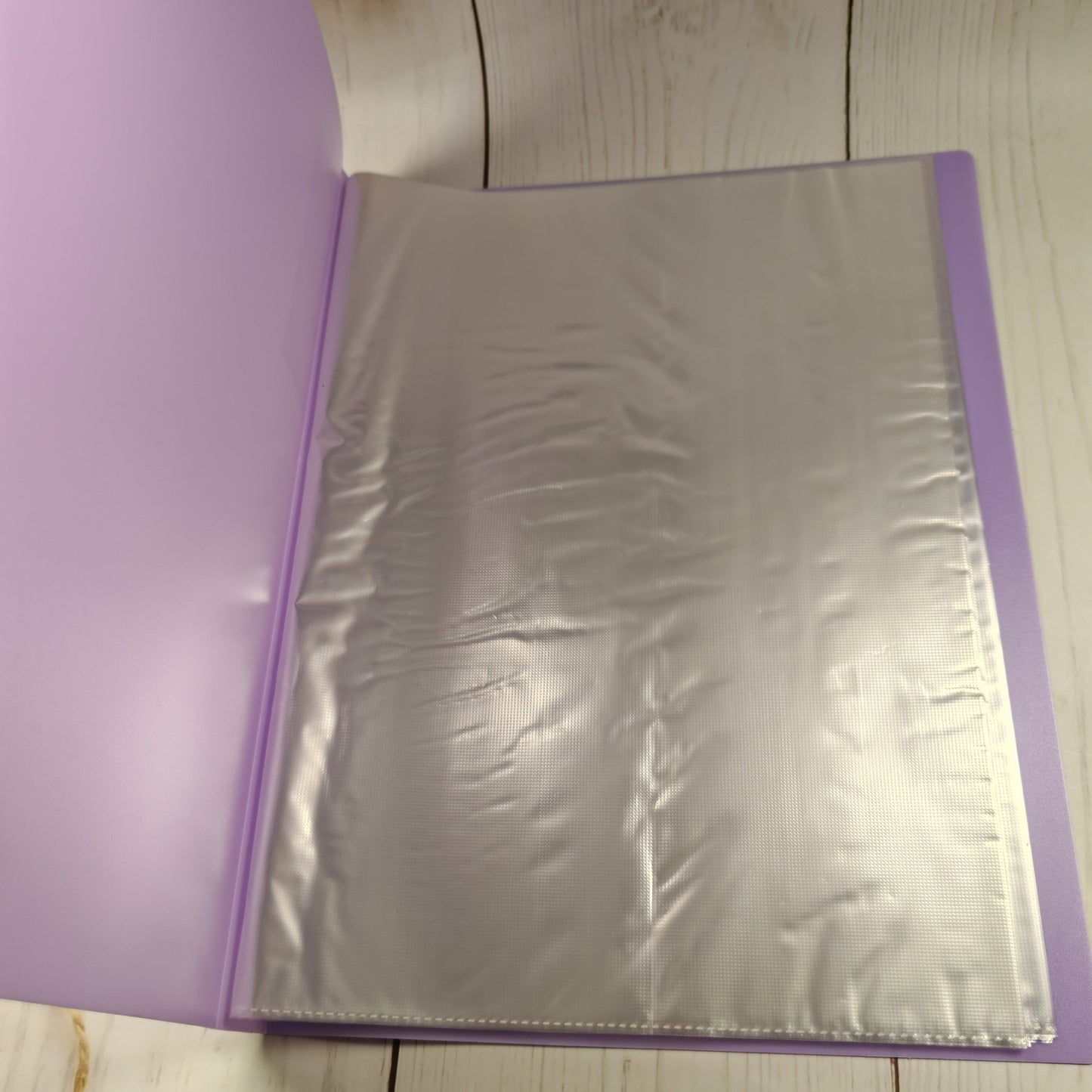 Folders for letters A4 Size File Folders, Office supplies, storage file Folders, Light purple, 5Pcs