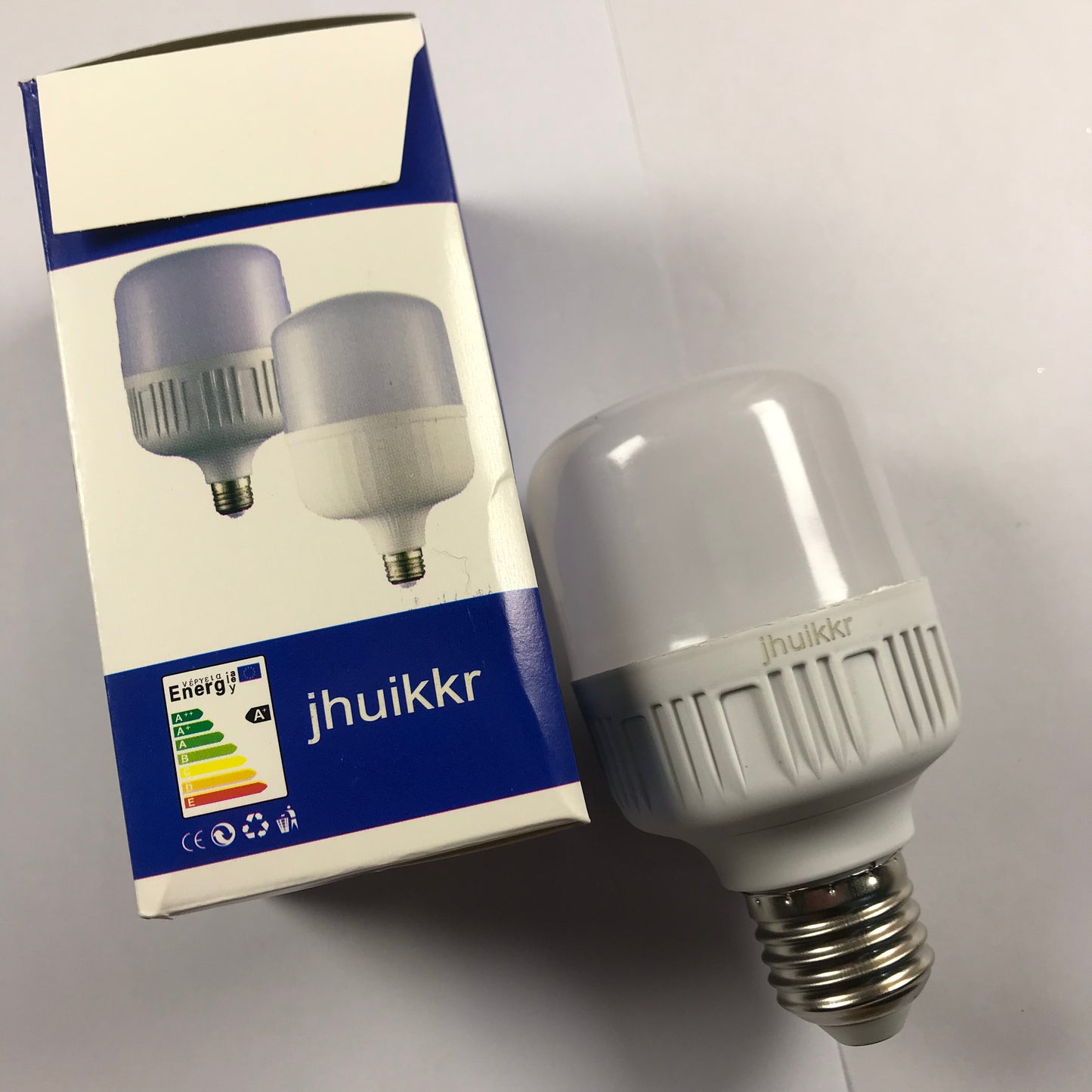 jhuikkr Lighting fixtures, E27 Small LED Light Bulbs, 5 Watt,120V, 3000K Warm White Bulb for House Lighting,4 Pack