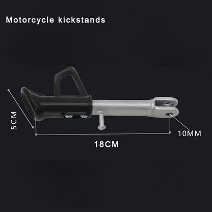 KZMPMT Universal Motorcycle Kickstand, Foot Side Stand For Scooter E-Bike, Nonslip Parking Motorcycle Stand