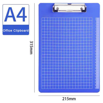 Yegawen Office stationery, 6 Pack Office Clipboards, Low Profile Clip, Standard A4 Letter Size, Office Supplies, ECO Friendly