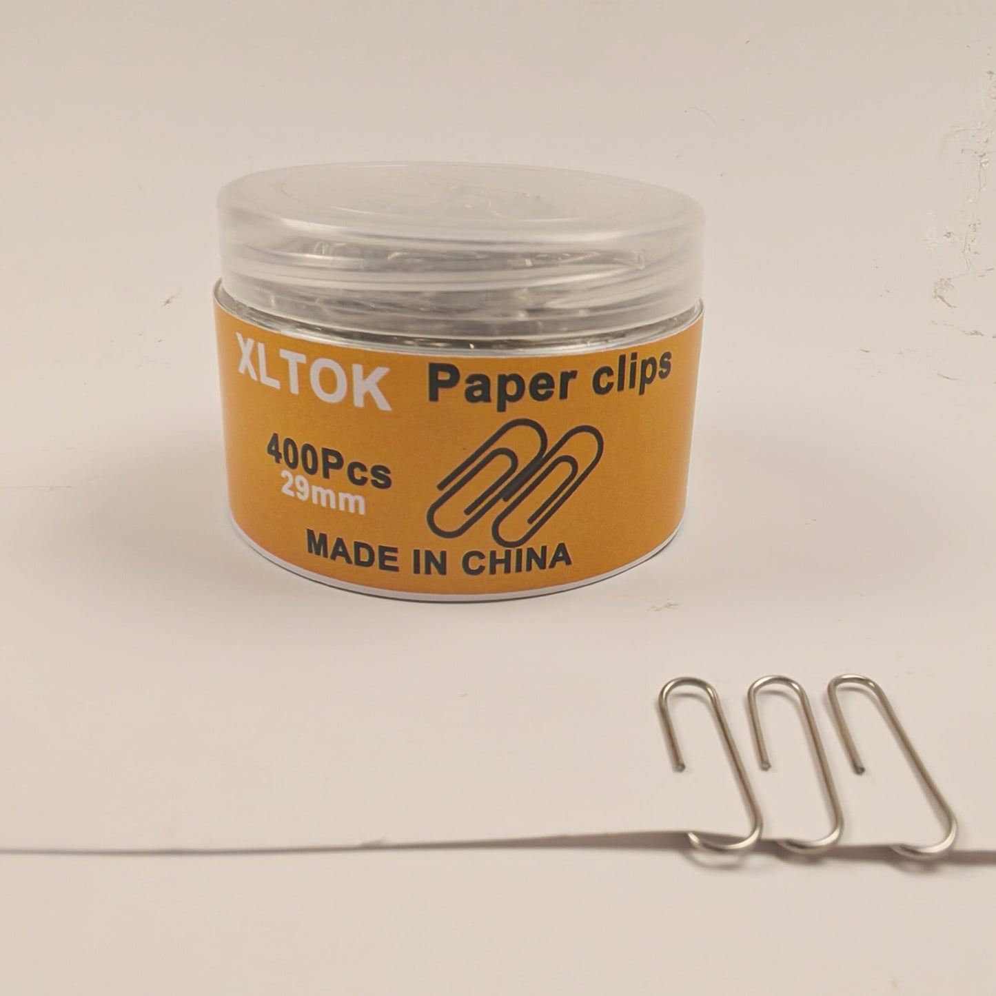 XLTOK Paper Clips 400 Pcs Clips Office Supplies for Paperwork Ideal for Home, School and Teacher Supplies