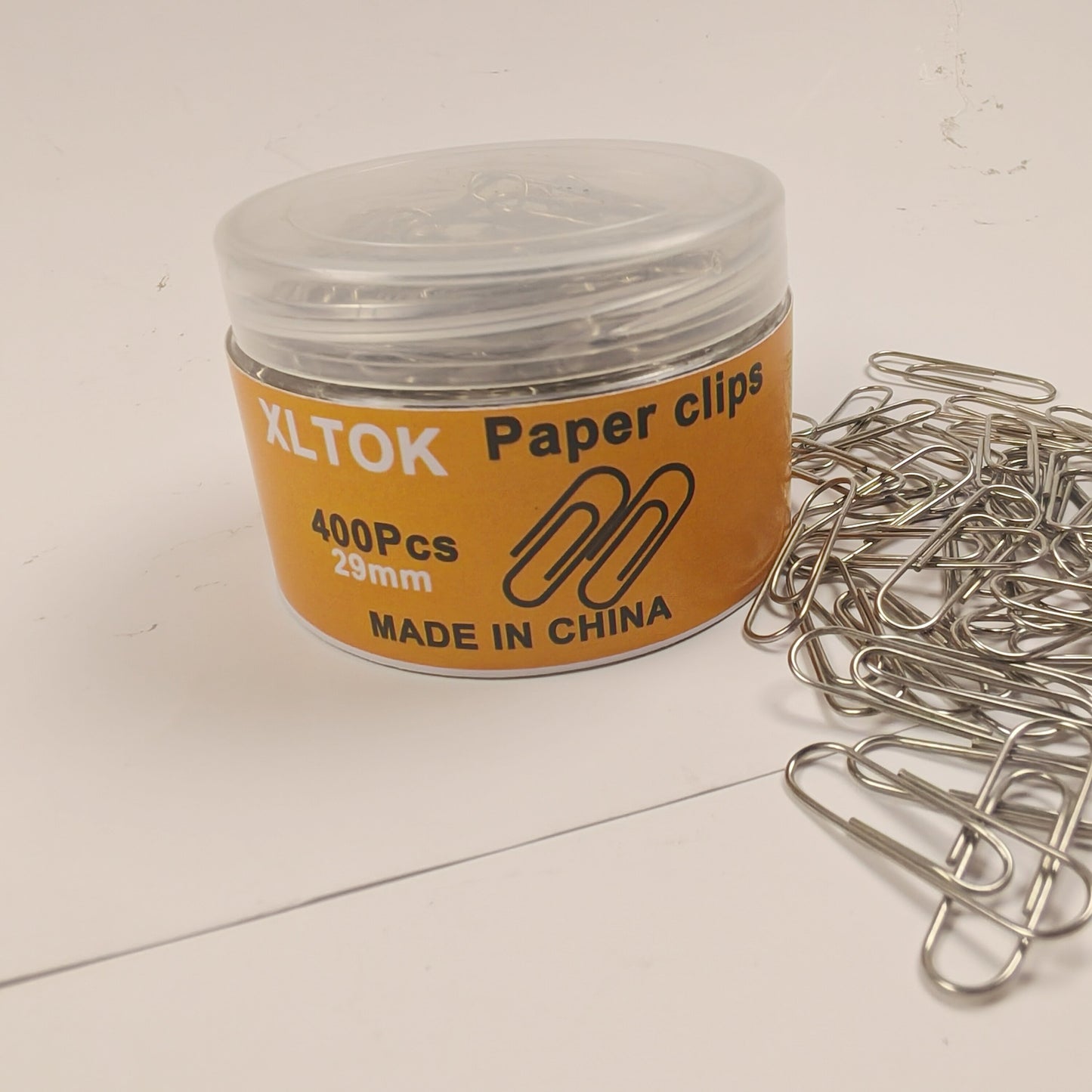 XLTOK Paper Clips 400 Pcs Clips Office Supplies for Paperwork Ideal for Home, School and Teacher Supplies