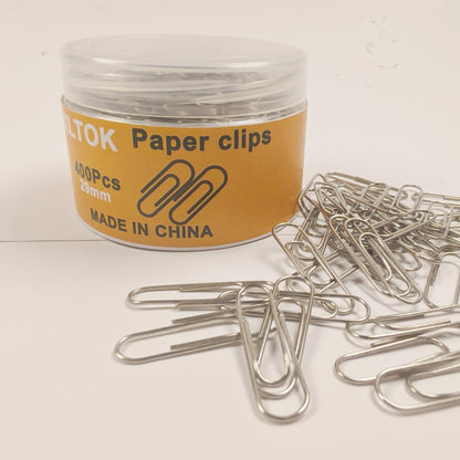 XLTOK Paper Clips 400 Pcs Clips Office Supplies for Paperwork Ideal for Home, School and Teacher Supplies