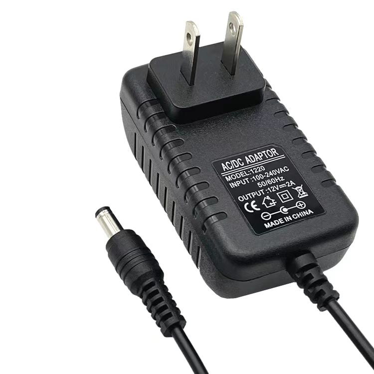 BoltBana Power adapters, 12V 2A 18W Power Supply AdapterPower with 5.5mm x 2.5mm interface, Universal AC/DC Adapter