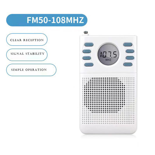 LITEMALADSP Radios Portable FM radio, extended antenna, stable signal