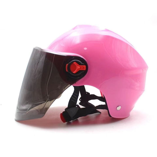 AilRabbit Riding helmets, Adult Motorcycle Helmet Full Face Helmet, Pink