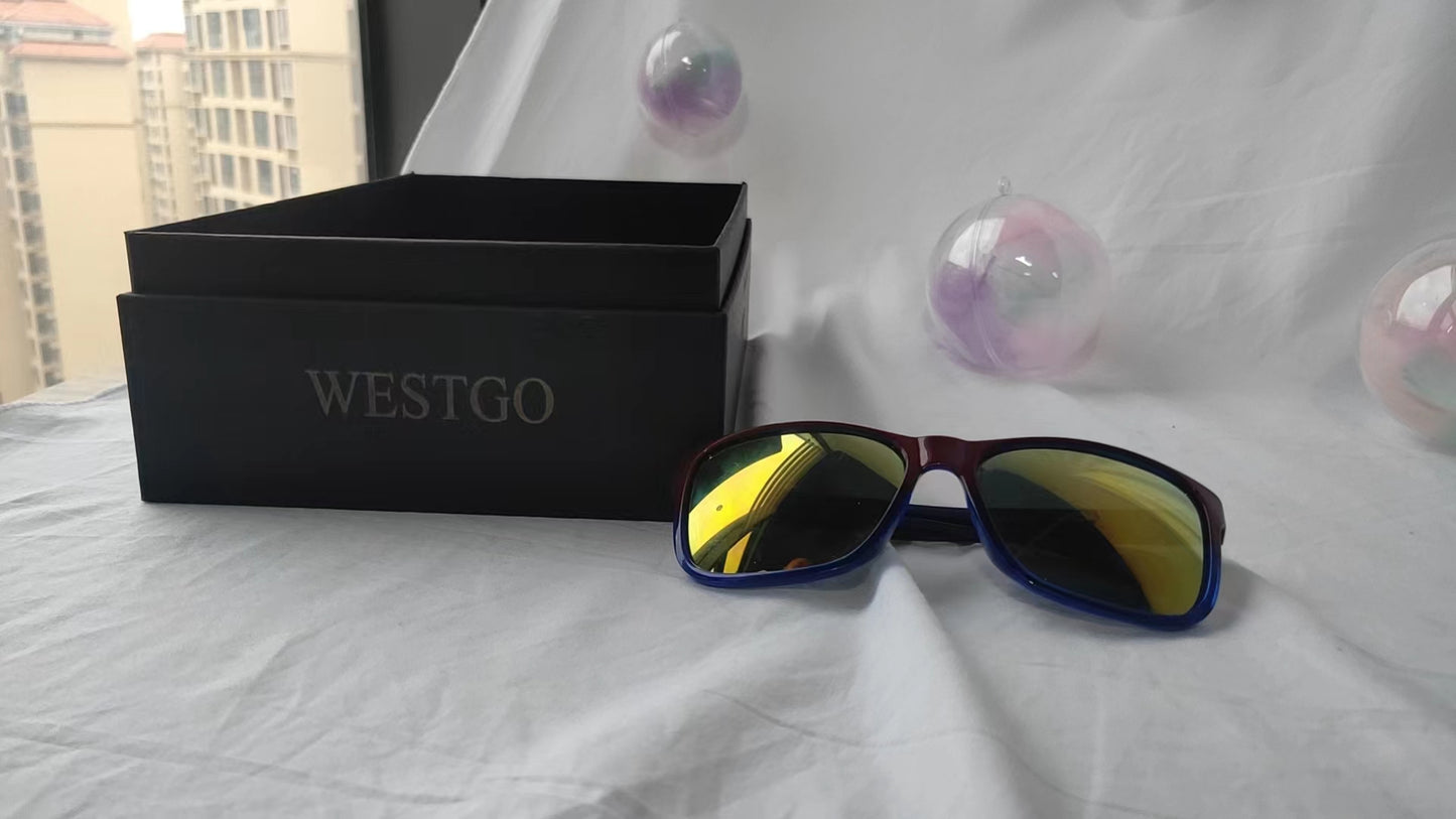 WESTGO Photochromic Progressive Eyeglasses| UV400 Sunglass for Outdoor