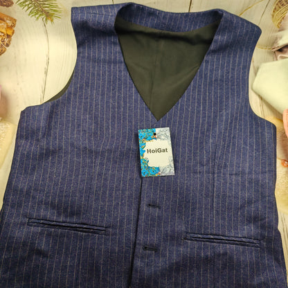 HoiGat Waistcoats, Men's Business Vest Slim Fit Waistcoat Vest