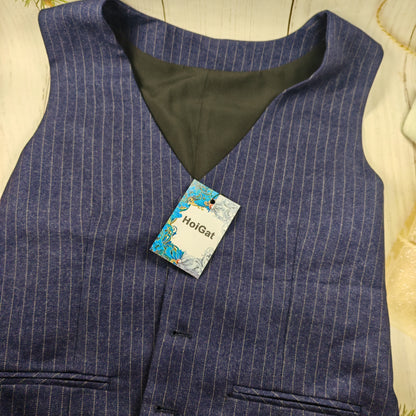 HoiGat Waistcoats, Men's Business Vest Slim Fit Waistcoat Vest