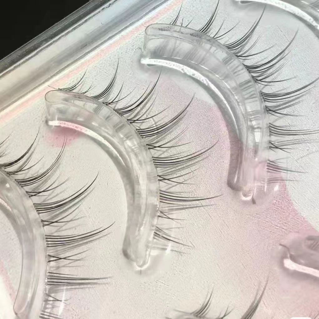 Lifesky False Eyelashes, Includes 5 Pairs Of Lashes, Contact Lens Friendly, Easy to Apply, Reusable Strip Lashes, Glue On