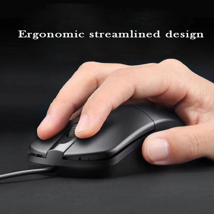 Haiovia Computer mouse,Reliable and Ergonomic Wired Computer Mouse for Everyday Use