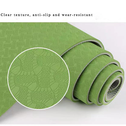 DXueEir personal exercise mats, Yoga Mats Non-Slip Exercise Mats for Women Men