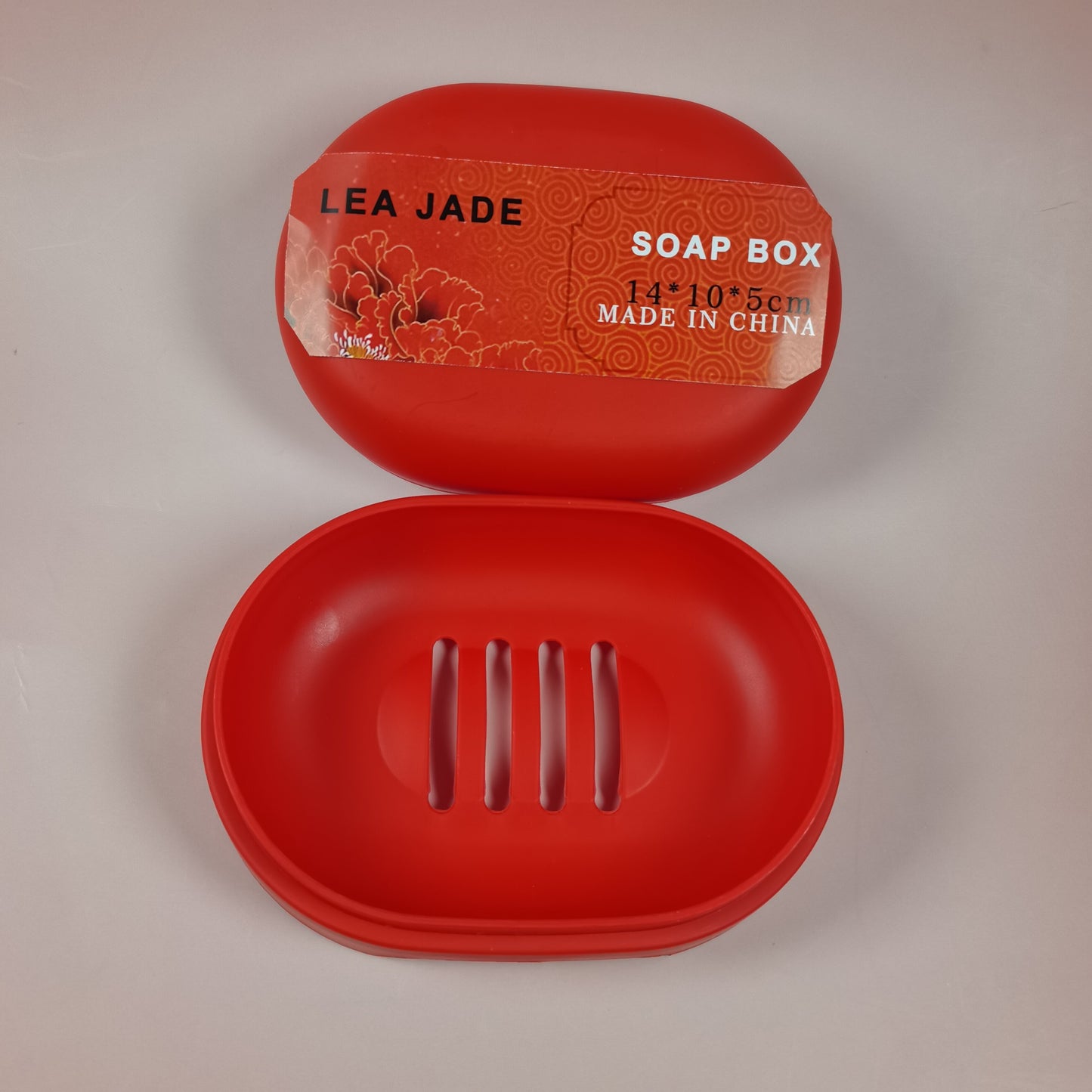 LEA JADE soap boxes Leakproof Soap box with Lid - Portable Soap Case for Traveling, Bathroom, 2 Pcs