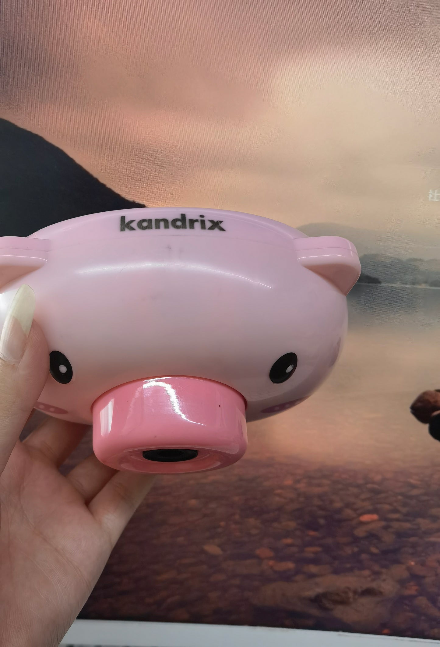 KandRix Mini Pig Children Camera Kids Educational Toys for Children Baby Birthday Gifts Digital Camera Projection Video Camera Toys Camera