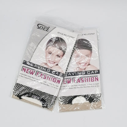 SOEZ Hair Netting 100Pcs Black Hair Nets for Food Service, Sleeping, Ballet Bun,Women and Wig