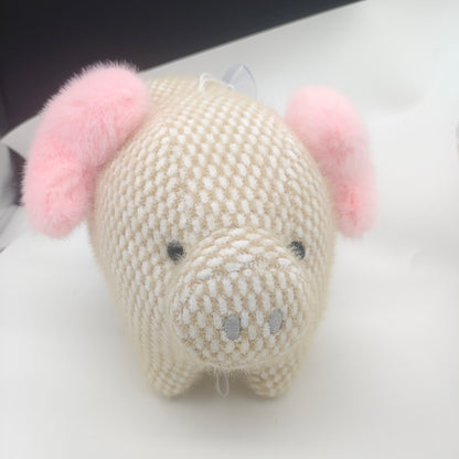 klier Stuffed Toy Cute Pig Shape PP Cotton Filling Plush Toy Birthday Festival Gift