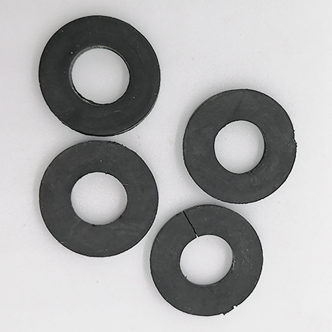 POCALAND Pipe gaskets Water Pipe Tube Hose Rubber Seal Ring Gasket Washer 19x9.5x2mm 20 pack (4 pcs per pack) Black