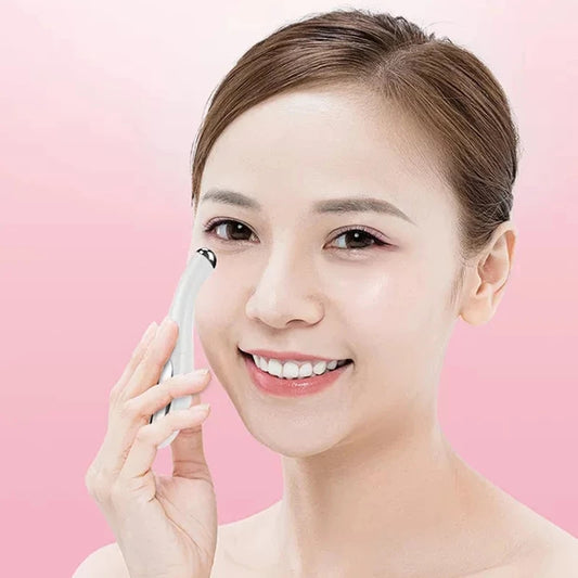 BESTUL Eyes Wrinkle Removing Pen Eye Massage Instrument Vibration Beauty Pen