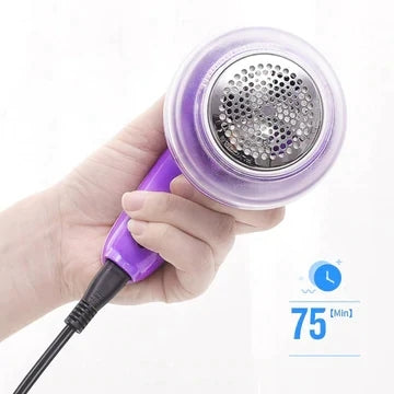 HeroKitty ELECTRIC SWEATER SHAVER LINT SHAVER LINT REMOVER SWEATER DEFUZZER FABRIC CLOTHES SHAVER/PULLER/REMOVER BATTERY-OPERATED LINT REMOVERS BATTERY FREE FOR SWEATER KNITWEAR CARPET BLANKETS COUCH FURNITURE