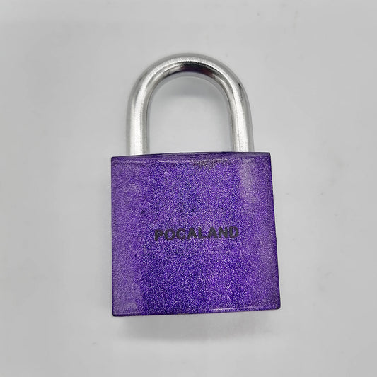 POCALAND Metal locksets Tiny Box Cabinet Showcase Padlock with key