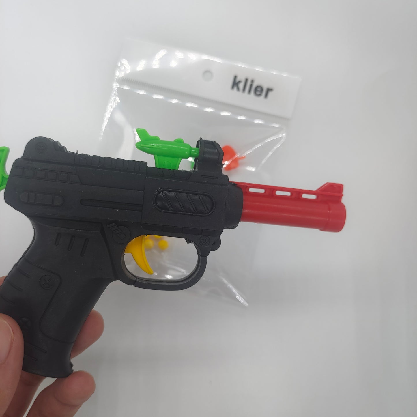 klier New revolver launcher safety bullet toy gun weapon model air gun pneumatic gun children's Toy pistols Christmas gift