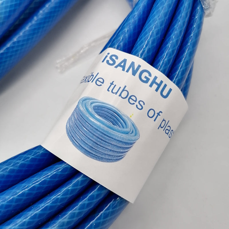 iSANGHU 10 meter Flexible High-Intensity Polyester Reinforced PVC Braided Hose