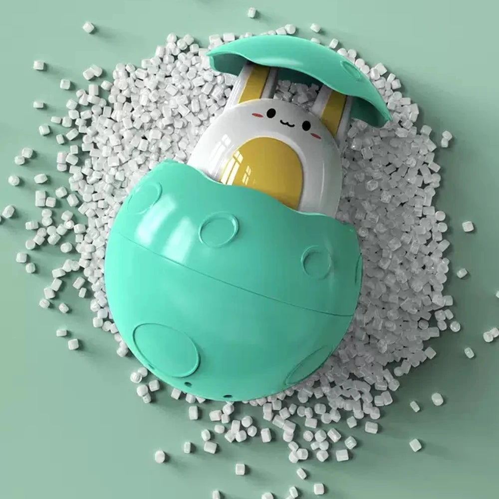 ihouse Bathing Toys for Toddlers Bathing Rabbit Water Eggshell   Baby Bathroom Floating Sprinkler Toy Water toys