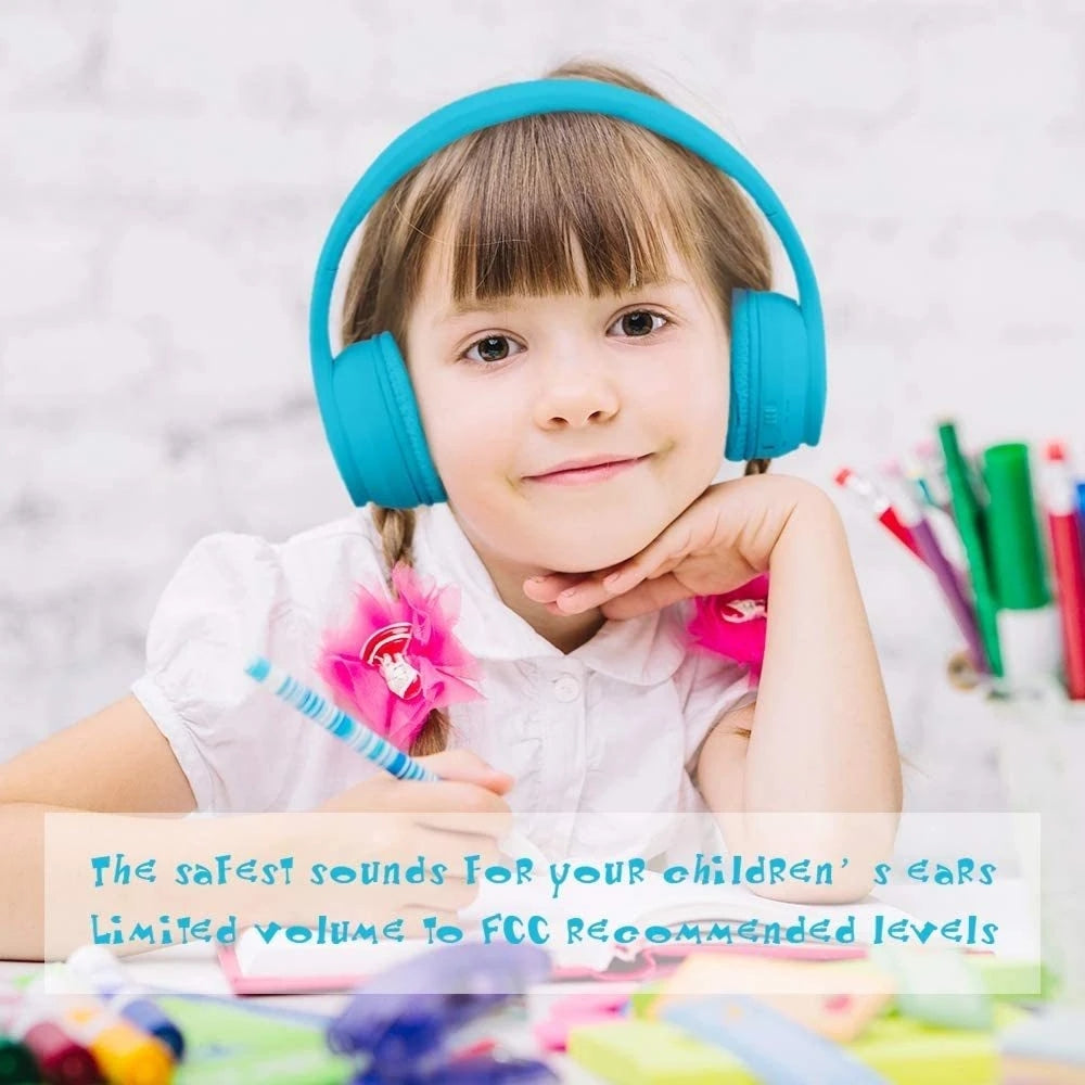 Forlleco Cyber week sale Wireless Over-Ear Headset with Microphone 3.5mm for Cellphones Smartphones iPhone Tablets Laptop Computer