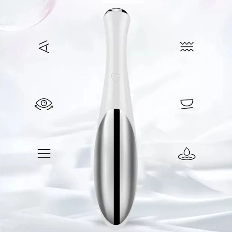 BESTUL Eyes Wrinkle Removing Pen Eye Massage Instrument Vibration Beauty Pen