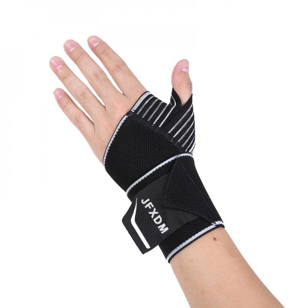 JFXDM Hand Wraps For Sports Use Bands Wrist Support Strap Wraps Hand Sprain Recovery Wristband For Cycling Tennis Gym Accessories