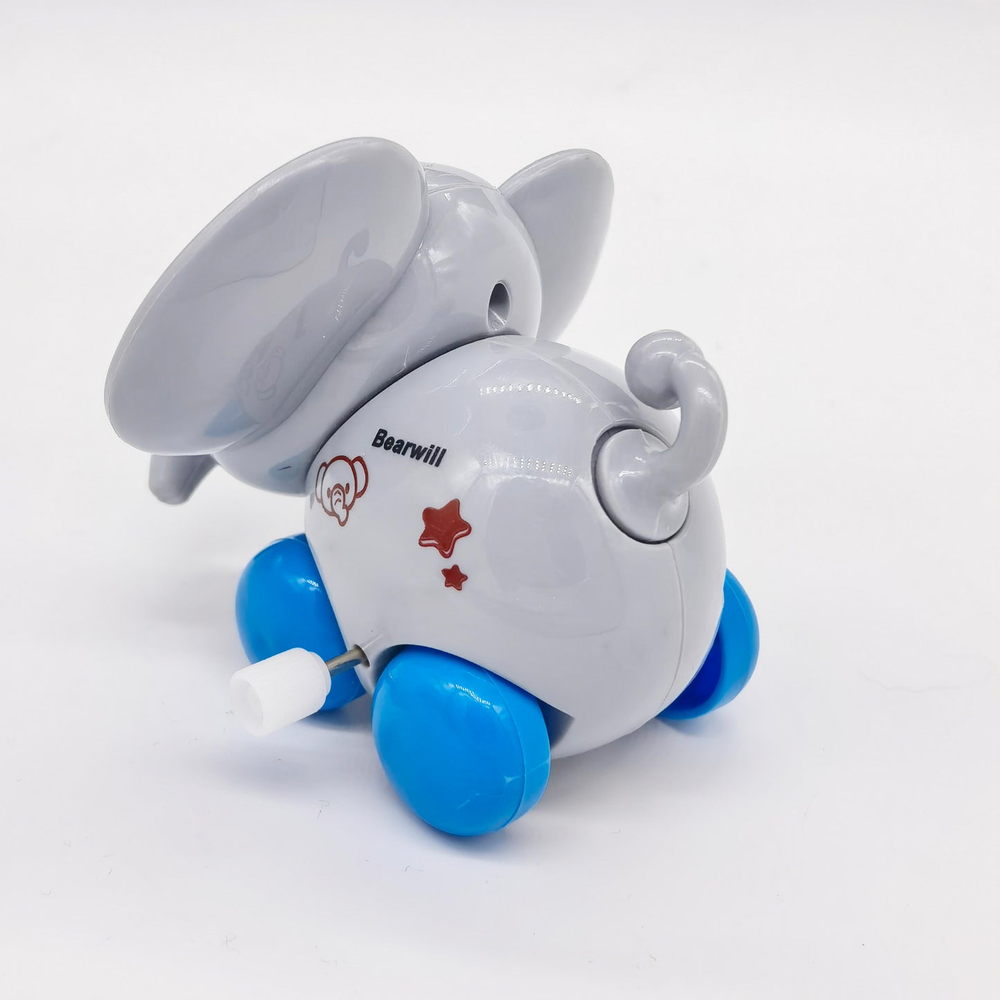 Bearwill Cartoon Elephant Funny Wind Up Clockwork Educational Kids Baby Spring Toy Random Color